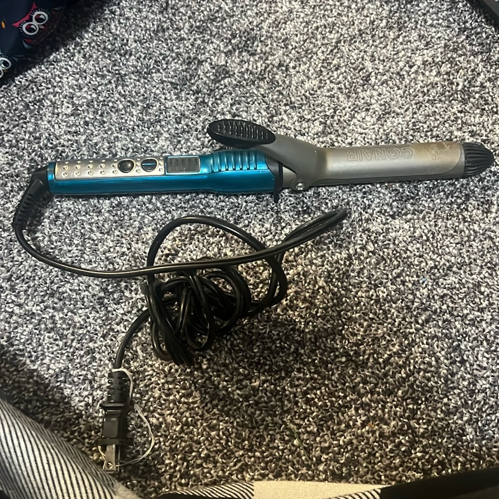 Clamp hair curler